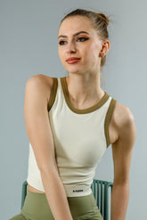 Linear Crop Tank